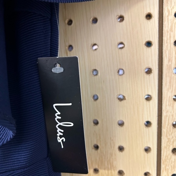 Lulu’s Blue Ruffled Mini Dress - Picture 3 of 4